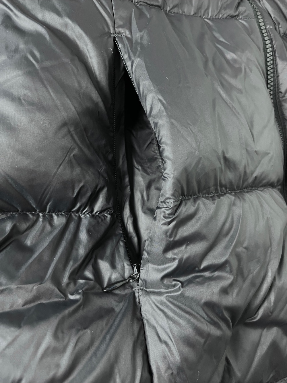 Eddie Bauer EB550 Down Parka Women's Small Black Hooded Long Puffer Coat Size S - Picture 6 of 11